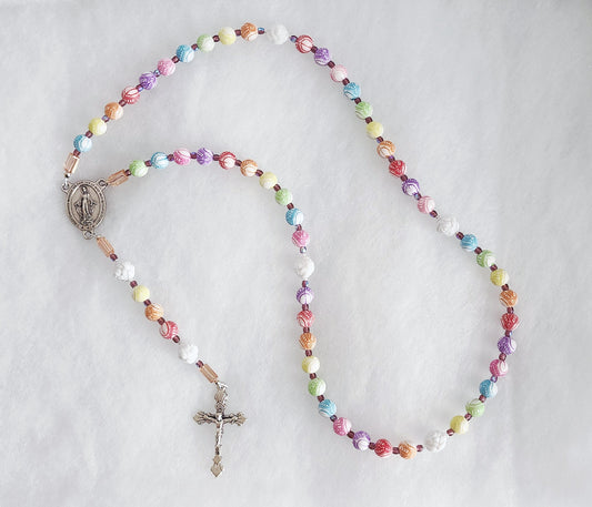 Our Lady Acrylic Rosary