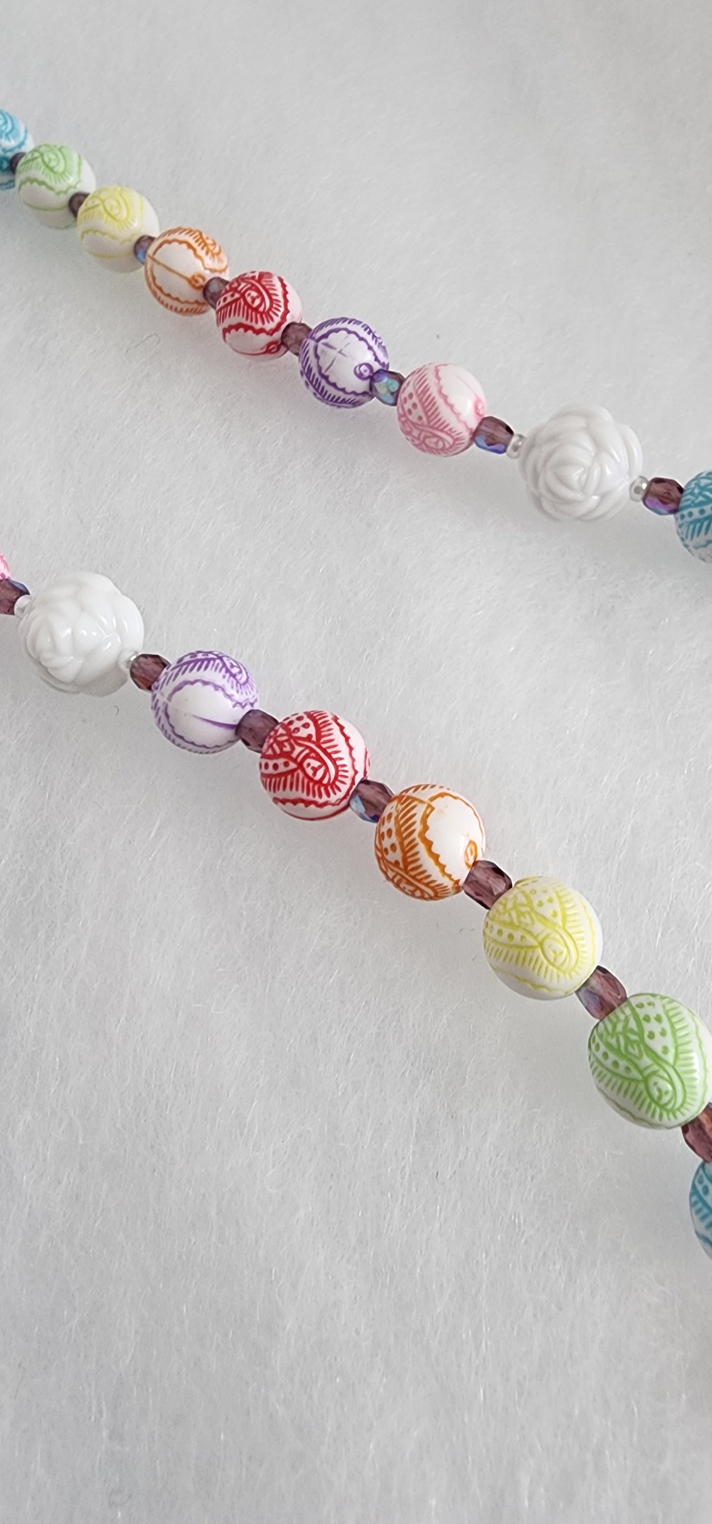 Our Lady Acrylic Rosary